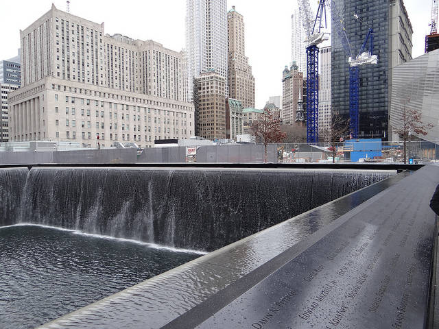 September 11 Memorial Fountains New York