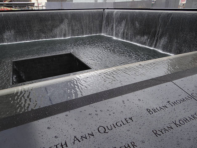 September 11 Memorial Fountains, Ground Zero, New York