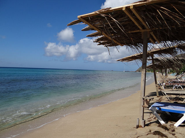 South Friars Beach St Kitts Caribbean