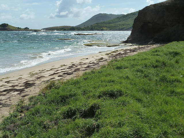 St Kitts Atlantic Ocean Beach