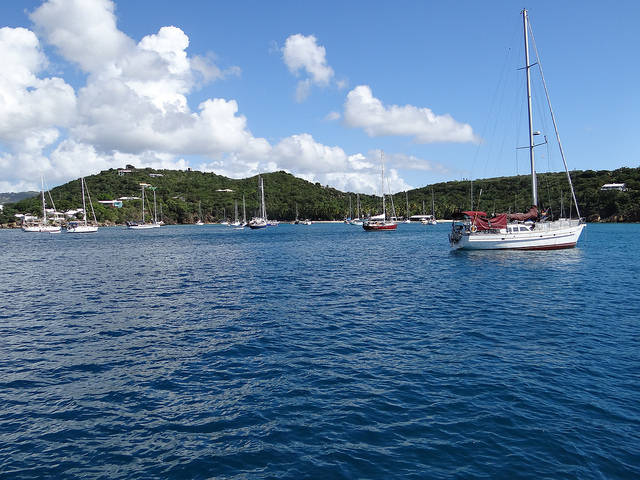 St Thomas in the Caribbean