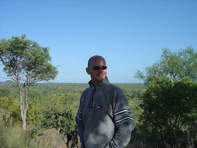 Gary Bembridge in Sabi Sands Game Reserve South Africa