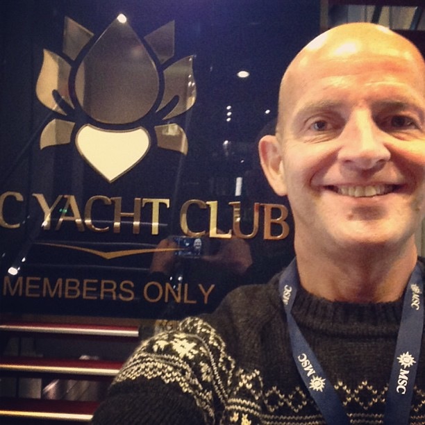 MSC Cruises Preziosa Yacht Club "Members Only" Entrance