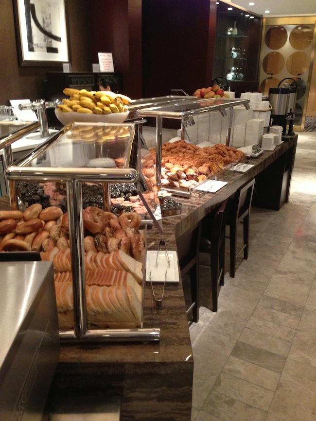 New York Hilton Midtown Executive Room Breakfast