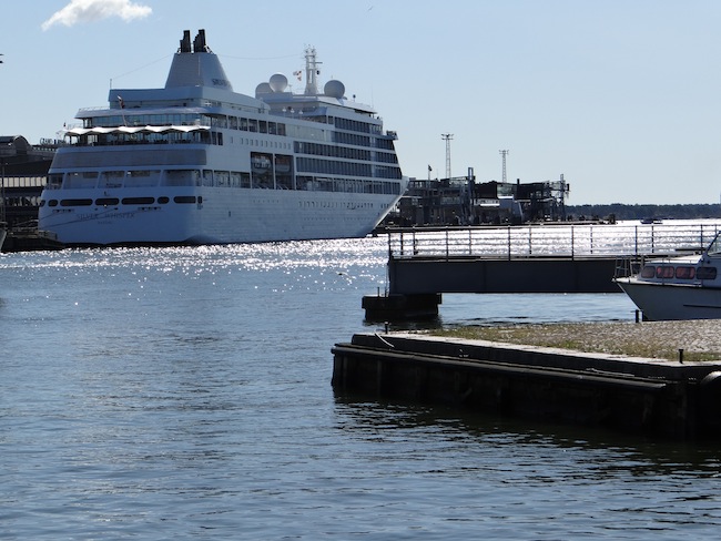 Silversea Cruises Silver Whisper in Helsinki