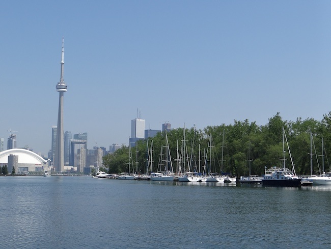 Toronto Skyline from the Water and Islands