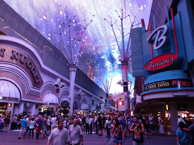 New Year's Eve at Fremont Street Experience in Downtown Las Vegas