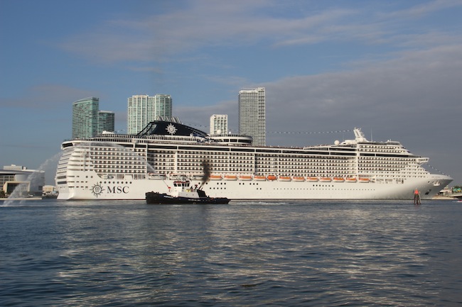 MSC Divina in Port Miami