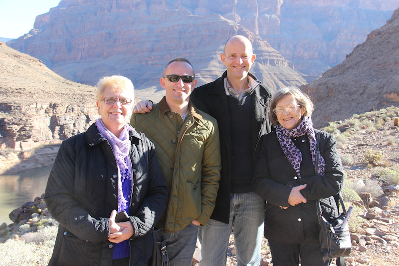 Grand Canyon: Mark, Me and our Mums