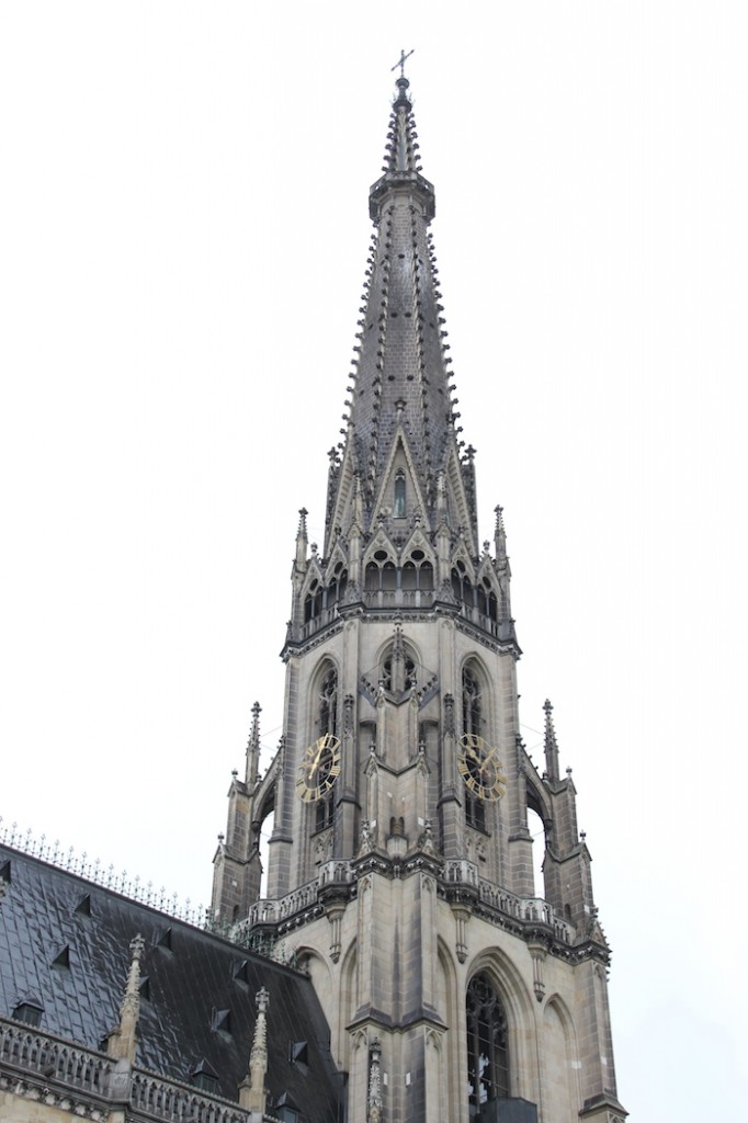 Cathedral Spire in Linz Austria