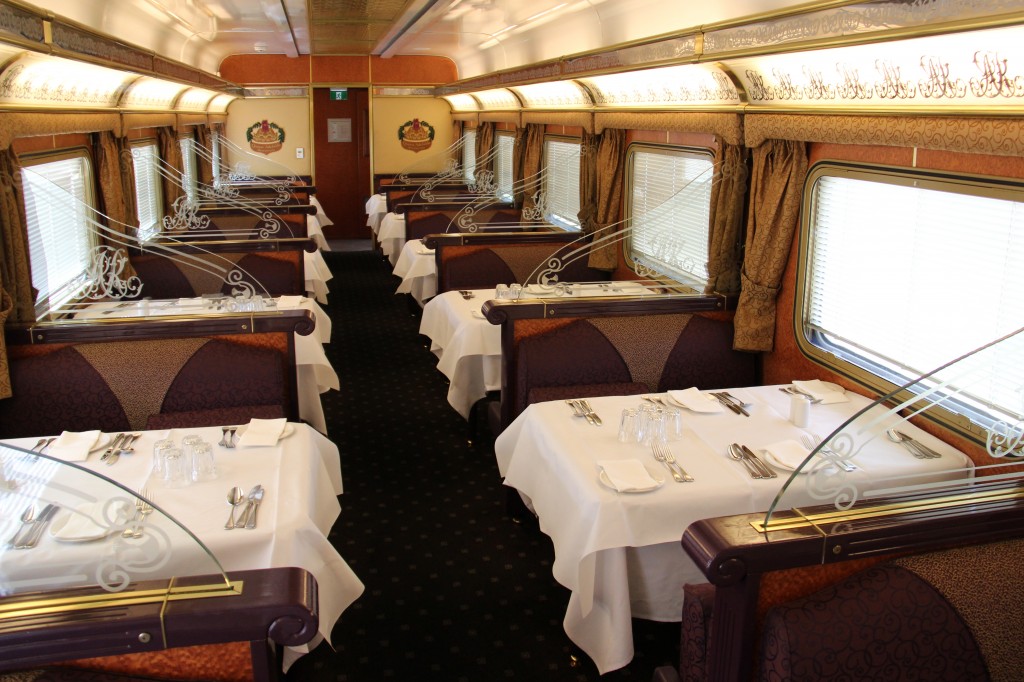 Queen Adeliade Dining Car The Ghan