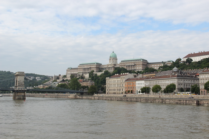The Royal Palace as seen while sailing into Budapest on the Danube