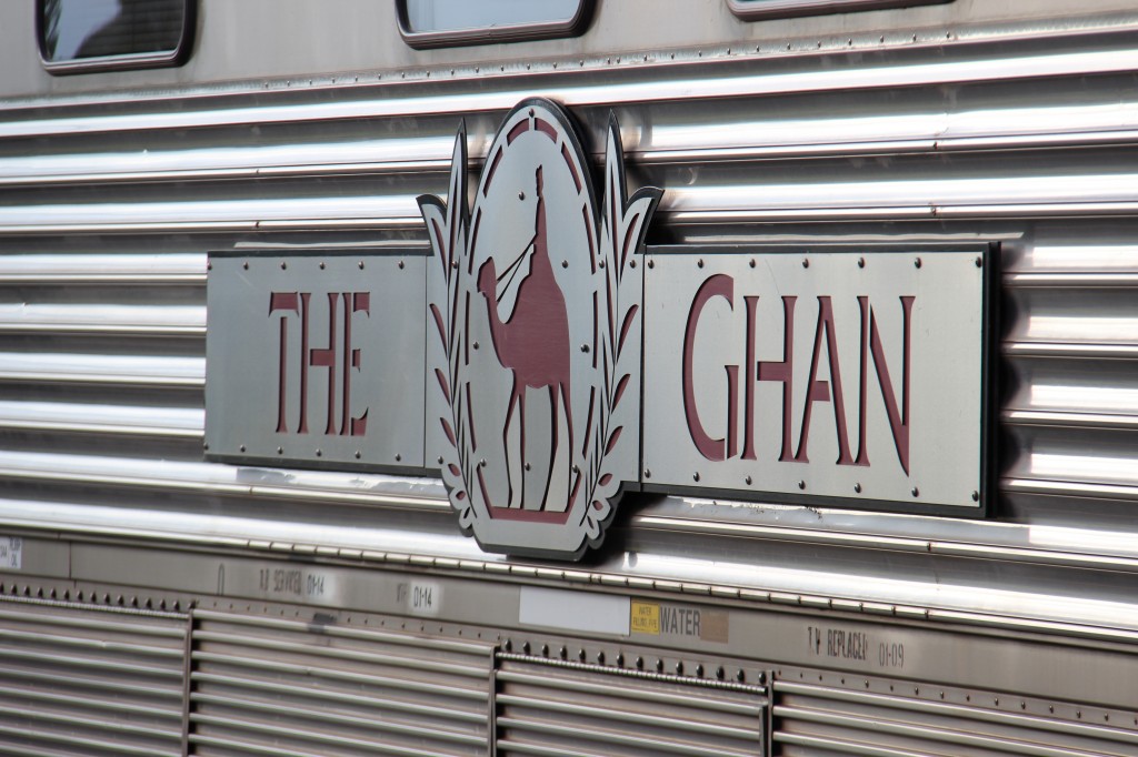 The Ghan Train Logo