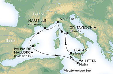 MSC Lirica Mediterranean