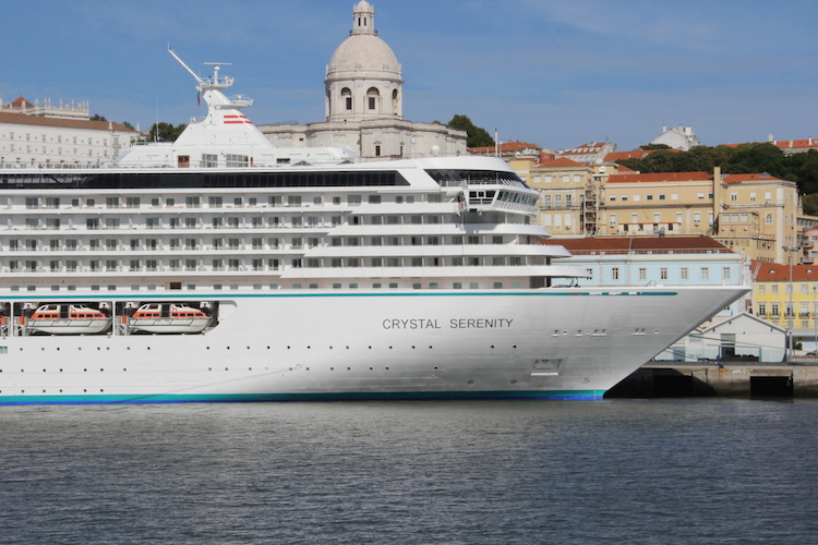 Crystal Cruises Crystal Serenity in Lisbon
