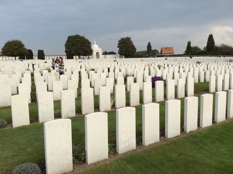 Tyne Cot Commonwealth Cemetery Flanders Belgium
