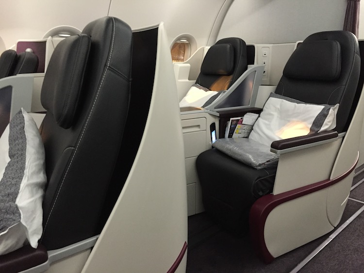 Qatar Airways Business One Airbus Seats