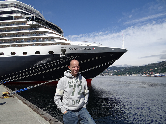 Cunard Queen Elizabeth Bergen