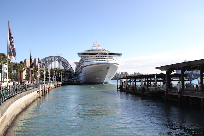 Cruise Ship Sydney Harbour