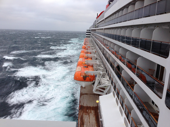 Cunard Queen Mary 2 Winter Crossing