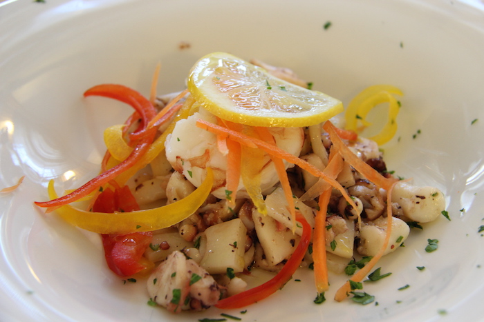 Seafood Salad Lunch in Chioggia Italy