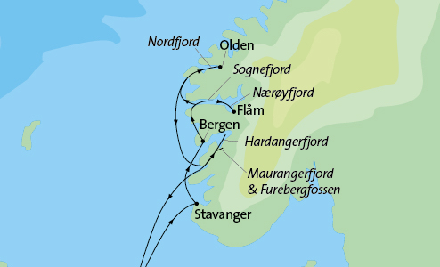 Fred Olsen Fjords Cruise