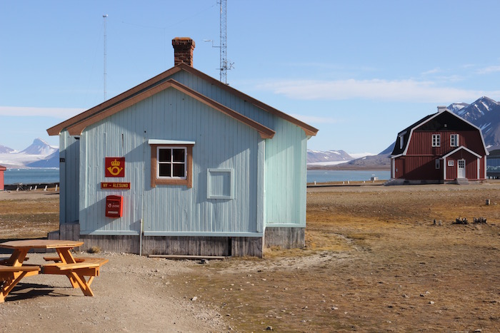 World's most northern Post Office in world on Ny Alesund Svalbard