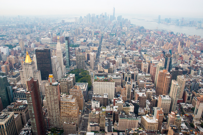 New York from Empire State Building