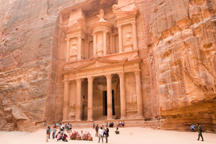 "Treasury" in Petra Jordan