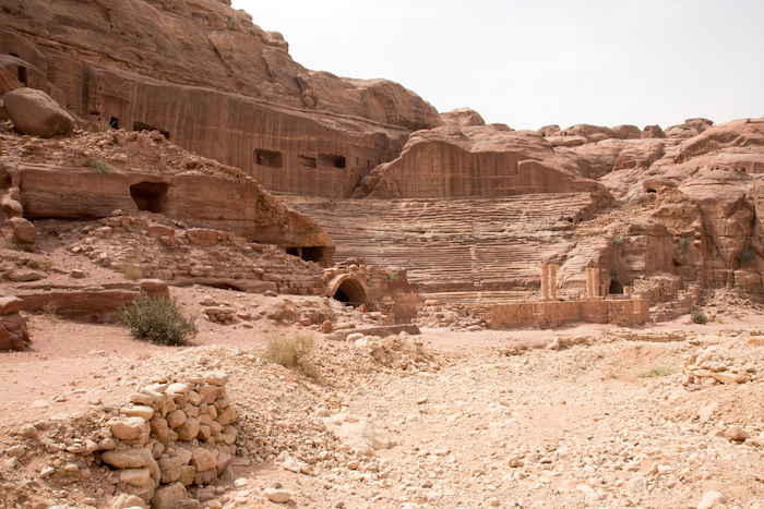 Amphitheatre Petra Jordan