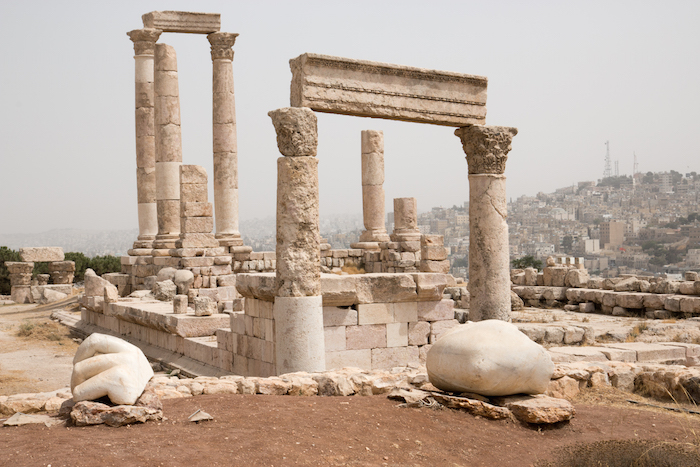 Temple of Hercules on Amman Citadel