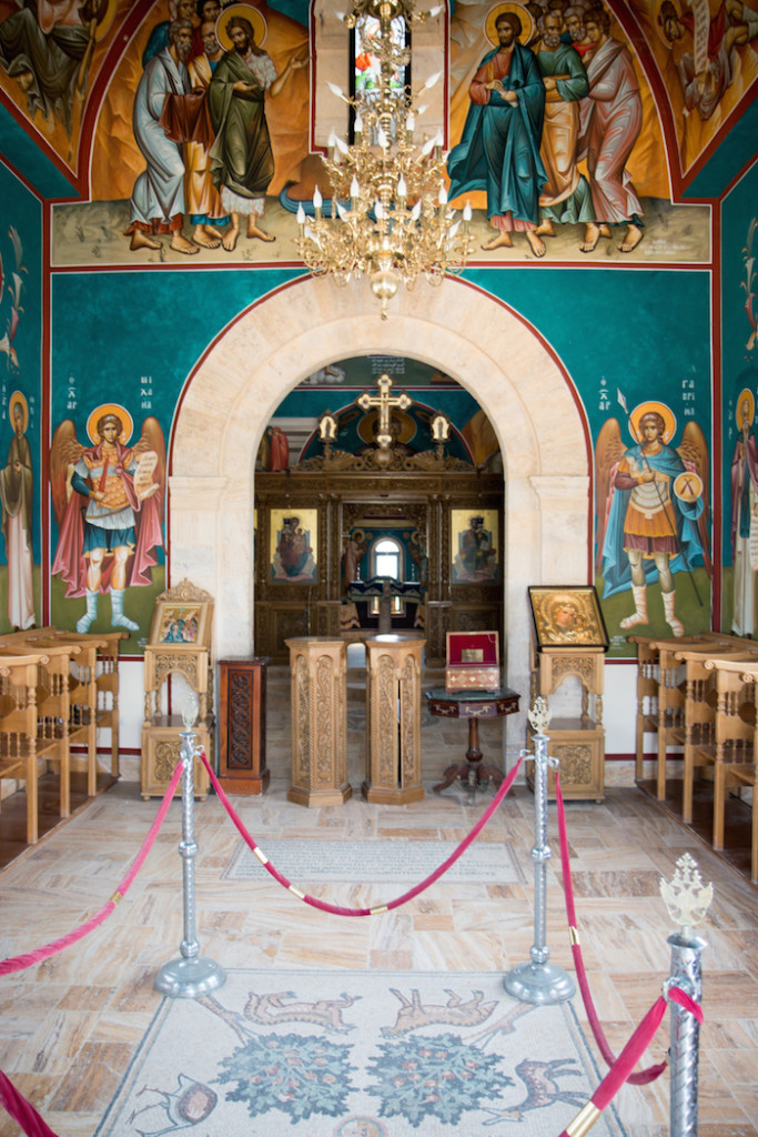 St George Church at River Jordan at the The Baptism site of Jesus Christ