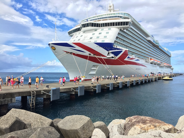 P&O Cruises Britannia in Grenada