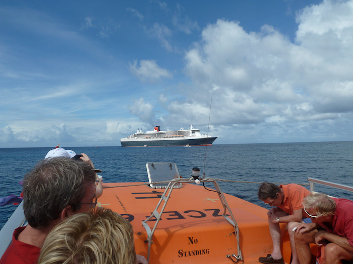 Queen Mary 2 Tendering St Lucia