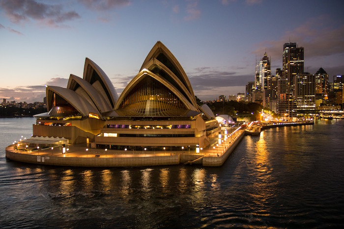 Sydney Opera House at dawn