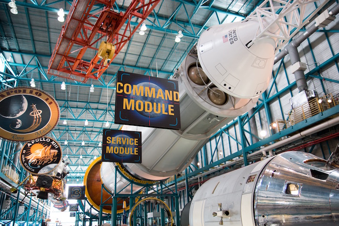 Saturn V Rocket at Kennedy Space Center Florida