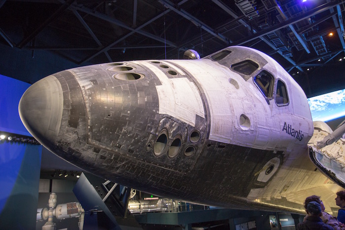 Space Shuttle Atlantis at Kennedy Space Center Florida