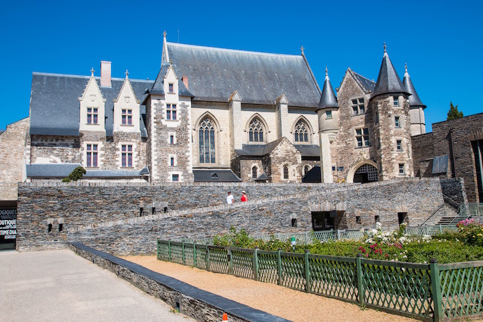 Cathedral at La Chateau d'Angers France