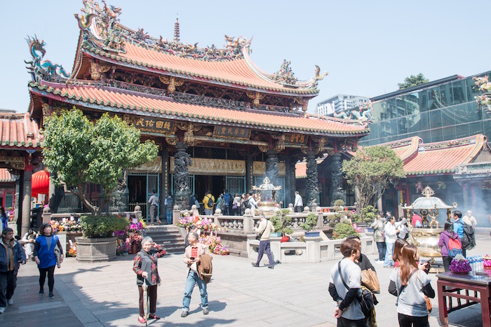 Longshan Temple Taipei Taiwan