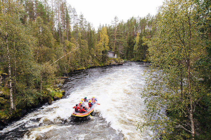 White Water Rafting Oulanka National Park Finland with Ruka Safaris Photo:Adrienne Pitts http://www.adriennepitts.com