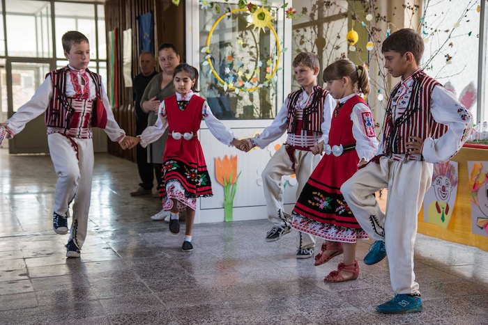 Alfatar Village School Kids Bulgaria