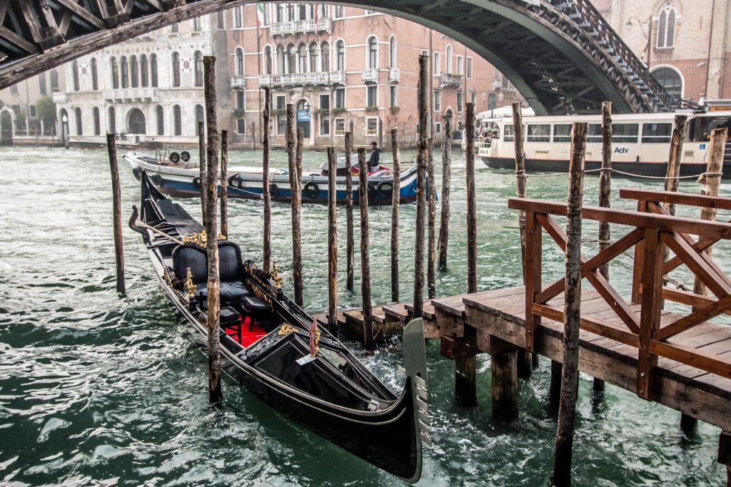 Gondola in Venice Italy