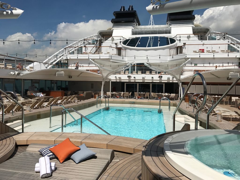 Seabourn Encore Pool Deck