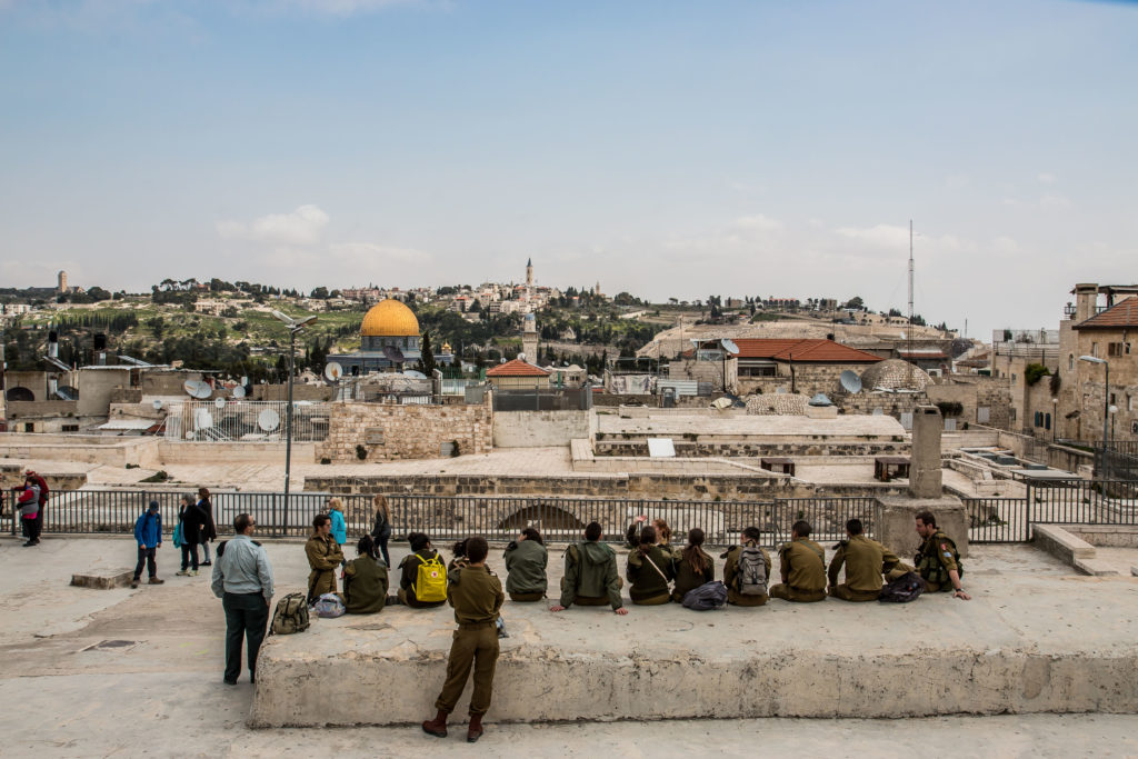 Mount of Olives from Jerusalem