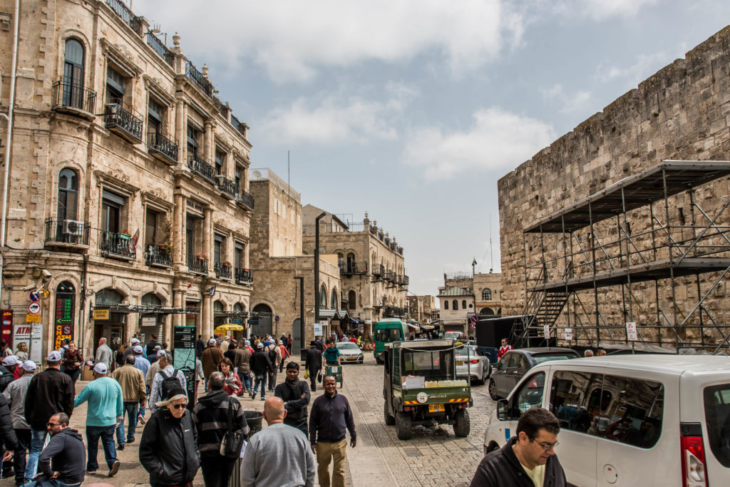 Old City near Jaffa Gate Jerusalem