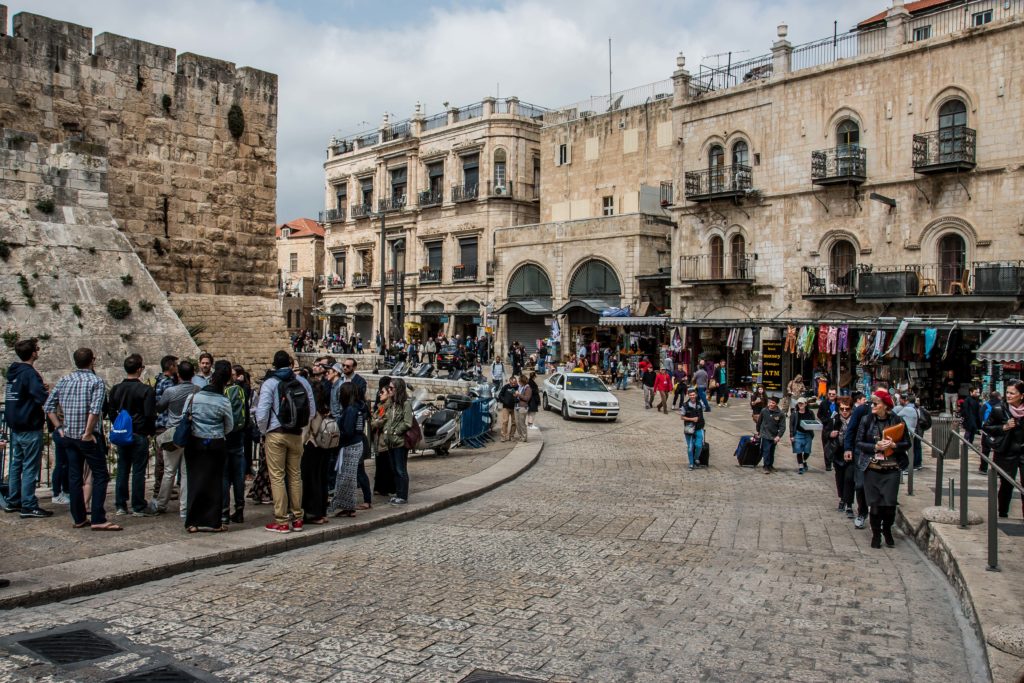 Old City near Jaffa Gate Jerusalem Israel-5