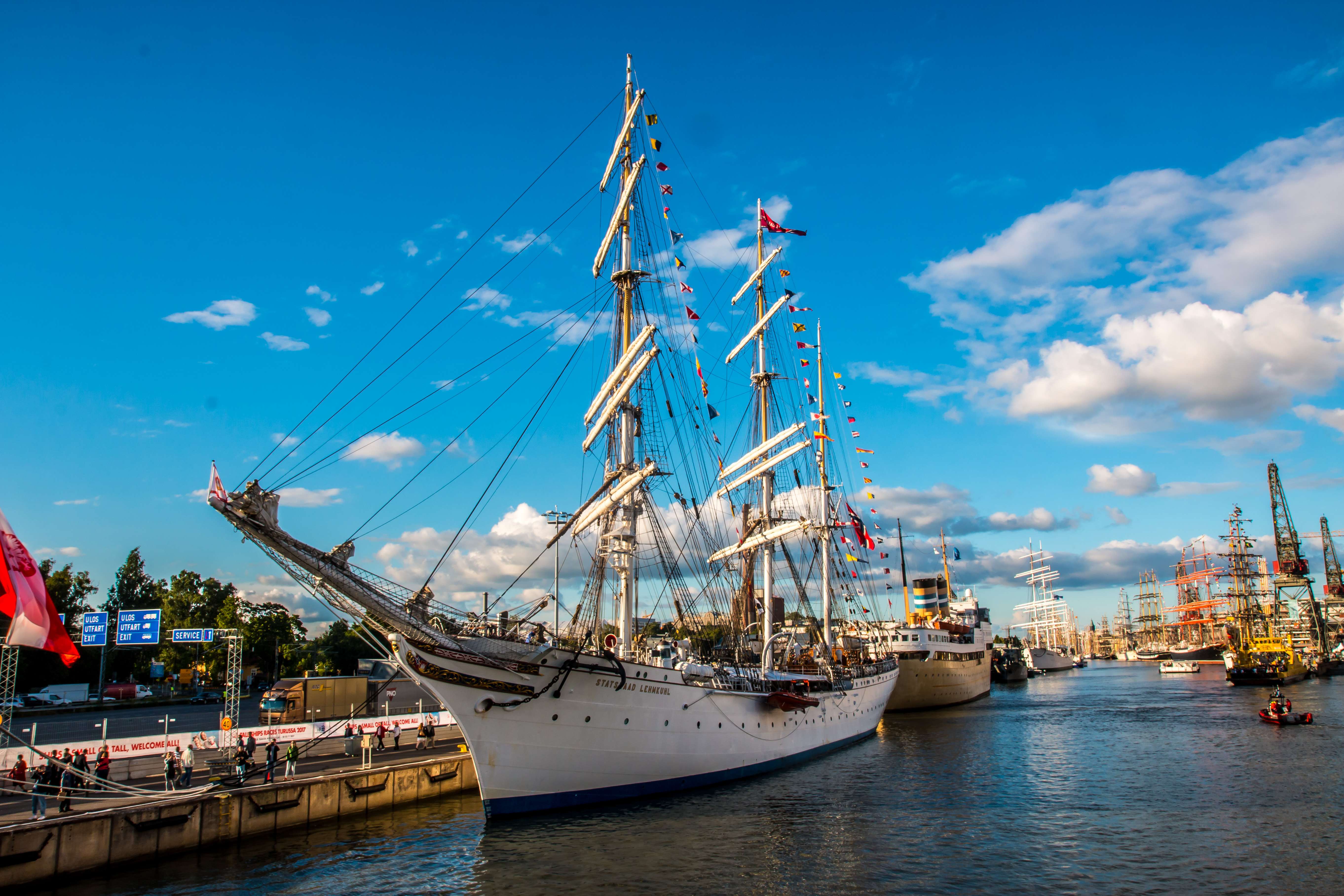 Tall Ships Race Ships - Turku - Finland