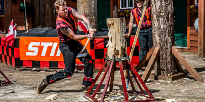 Great Lumberjack Show Ketchikan Alaska