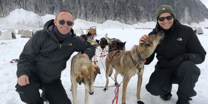 Dog Sledding on Norris Glacier Juneau