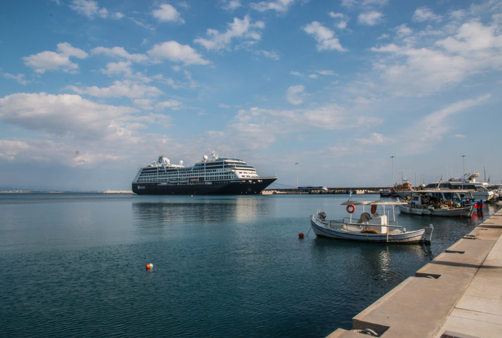 Azamara Pursuit in Katakolon Greece